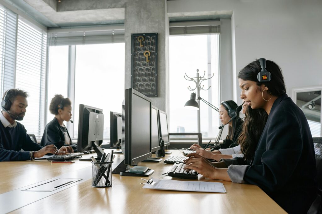 End users conducting UAT testing for Business Central ERP implementation