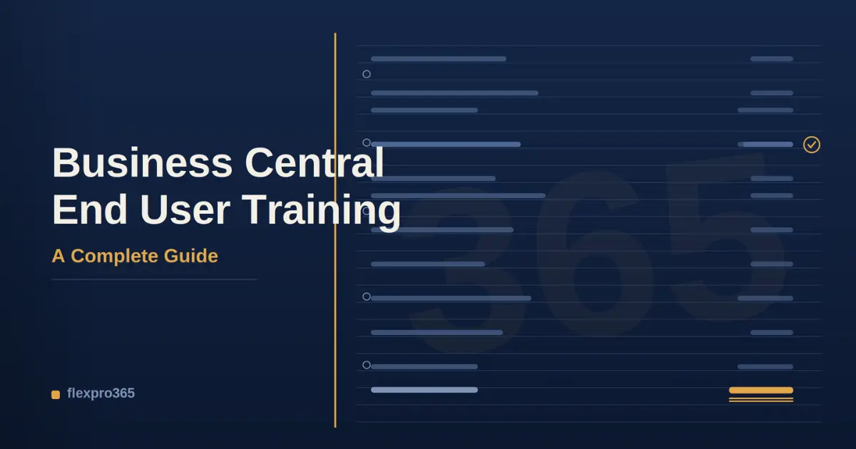 business central end user training guide